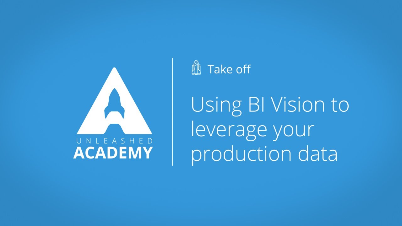 Using BI Vision to leverage your production data YouTube thumbnail image