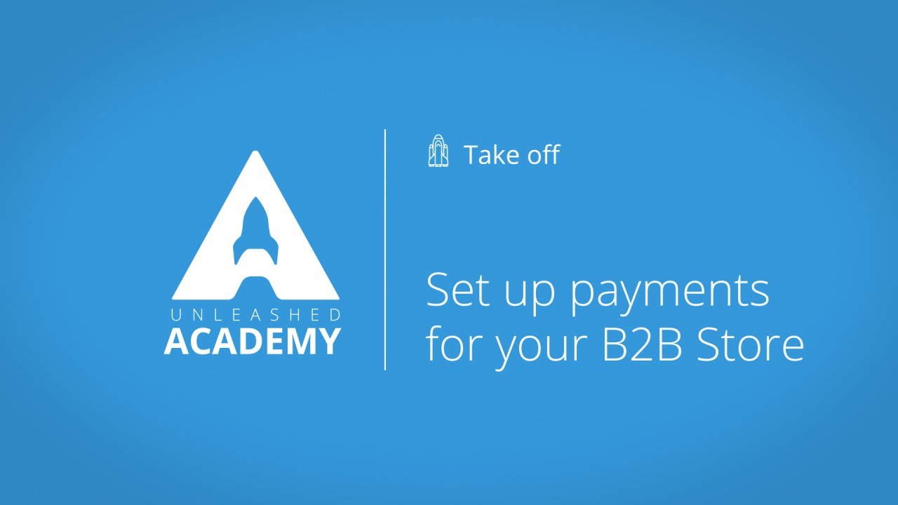 Set up payments for your B2B Store YouTube thumbnail image