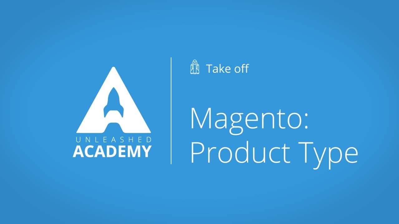 Magento: Product Type YouTube thumbnail image